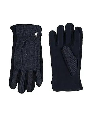 Midnight blue Flannel Gloves