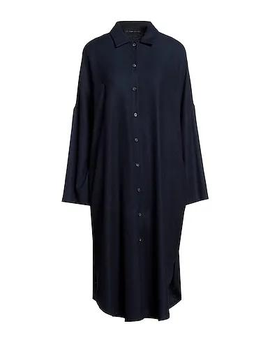 Midnight blue Flannel Short dress