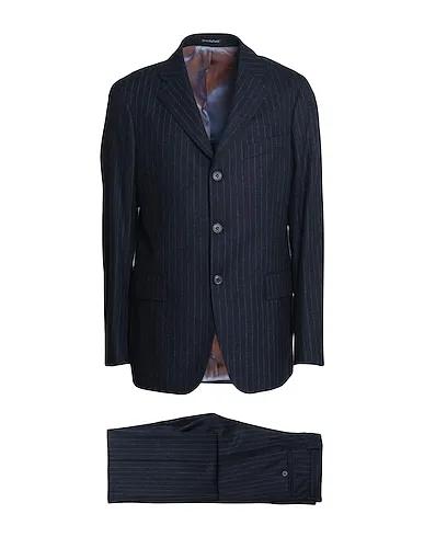 Midnight blue Flannel Suits