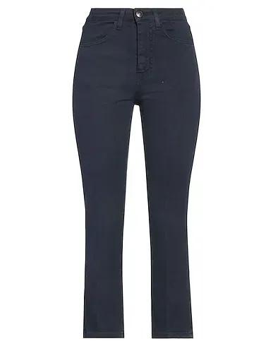 Midnight blue Gabardine Casual pants