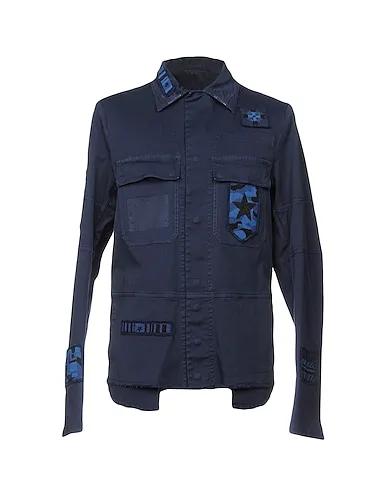 Midnight blue Gabardine Jacket