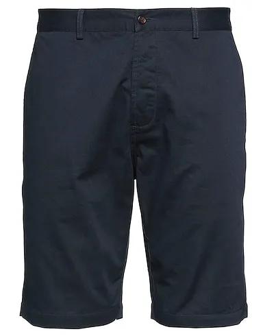 Midnight blue Gabardine Shorts & Bermuda