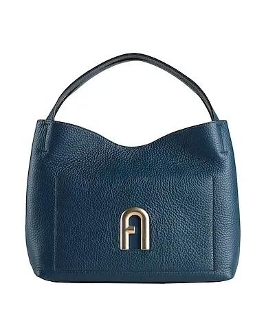 Midnight blue Handbag FURLA PRIMULA S HOBO - VITELLO ST.DAINO NEW

