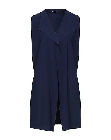 Midnight blue Jersey Full-length jacket