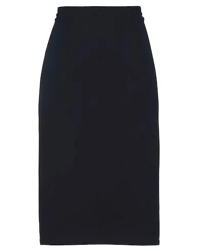 Midnight blue Jersey Midi skirt