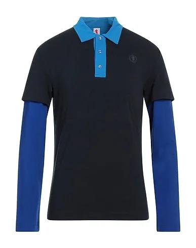 Midnight blue Jersey Polo shirt