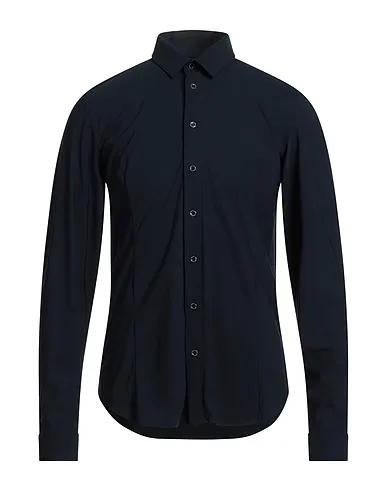 Midnight blue Jersey Solid color shirt