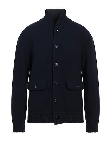 Midnight blue Knitted Bomber