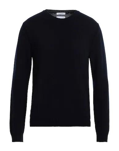 Midnight blue Knitted Cashmere blend