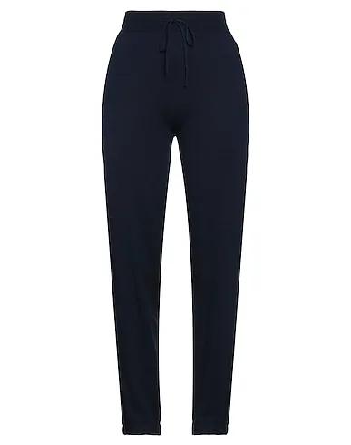 Midnight blue Knitted Casual pants