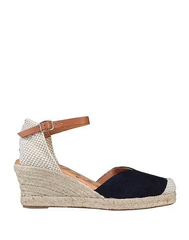 Midnight blue Knitted Espadrilles