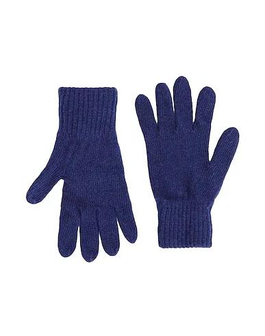 Midnight blue Knitted Gloves CASHMERE ESSENTIAL GLOVE