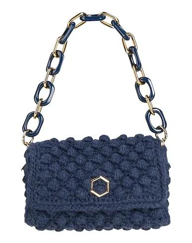 Midnight blue Knitted Handbag