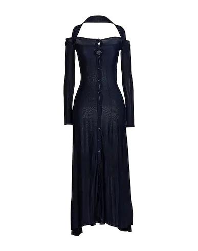 Midnight blue Knitted Long dress