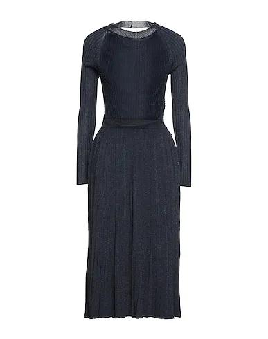 Midnight blue Knitted Midi dress