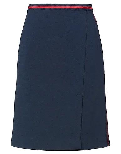 Midnight blue Knitted Mini skirt