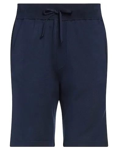 Midnight blue Knitted Shorts & Bermuda