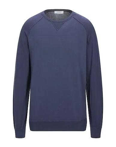 Midnight blue Knitted Sweatshirt
