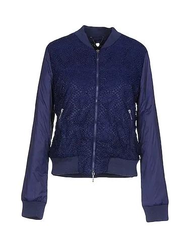 Midnight blue Lace Bomber