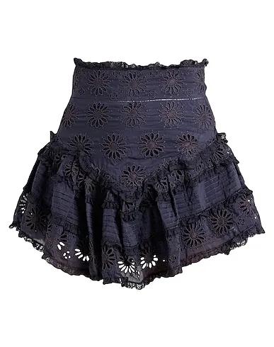 Midnight blue Lace Mini skirt