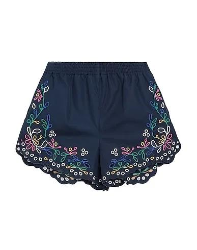 Midnight blue Lace Shorts & Bermuda