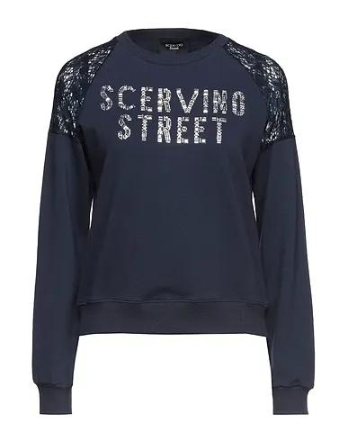 Midnight blue Lace Sweatshirt