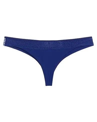 Midnight blue Lace Thongs