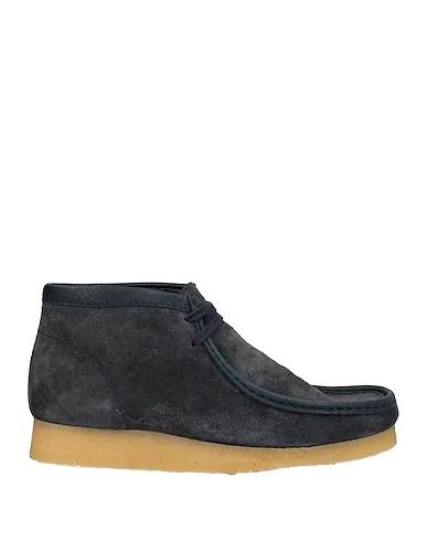 Midnight blue Leather Boots WALLABEE BOOT
