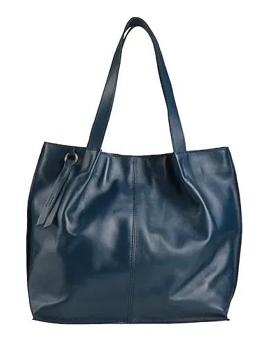 Midnight blue Leather Handbag