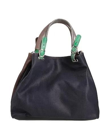 Midnight blue Leather Handbag