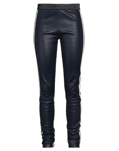 Midnight blue Leather Leather pant