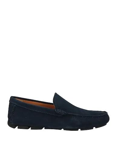 Midnight blue Leather Loafers