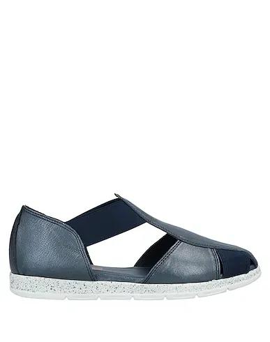 Midnight blue Leather Sandals
