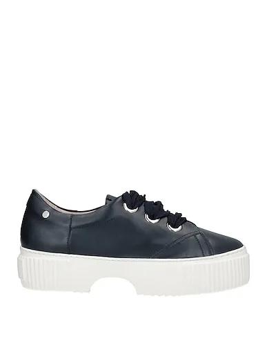 Midnight blue Leather Sneakers