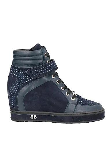 Midnight blue Leather Sneakers