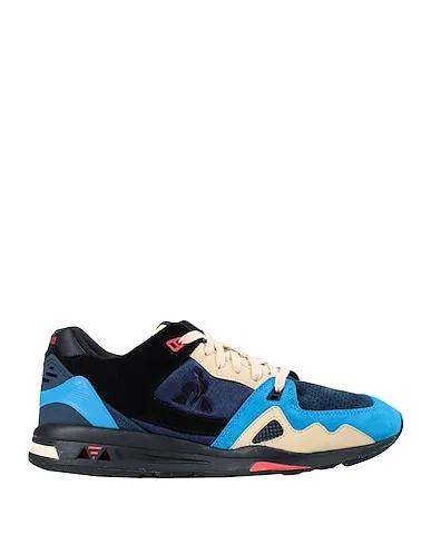 Midnight blue Leather Sneakers LCS R1000 STREET CRAFT 
