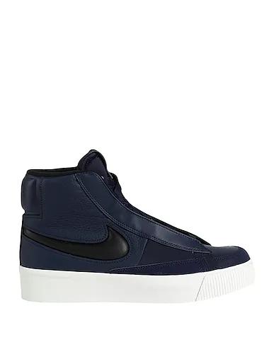 Midnight blue Leather Sneakers W NIKE BLAZER MID VICTORY 