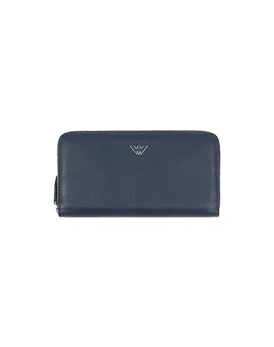 Midnight blue Leather Wallet