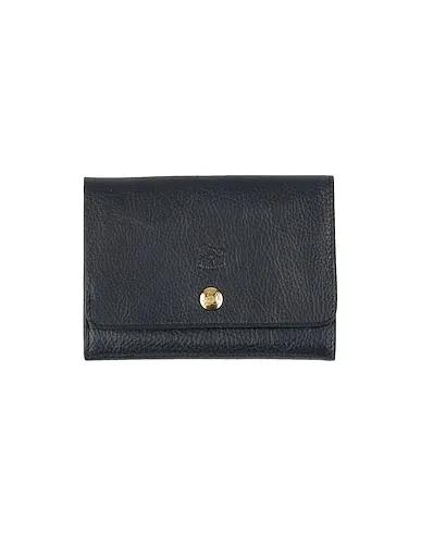 Midnight blue Leather Wallet