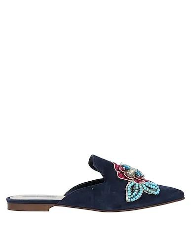 Midnight blue Mules and clogs