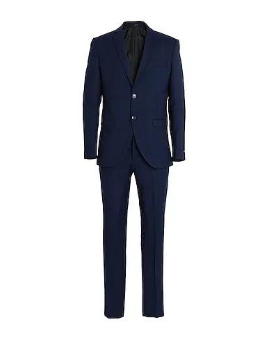 Midnight blue Piqué Suits JPRSOLARIS SUIT NOOS