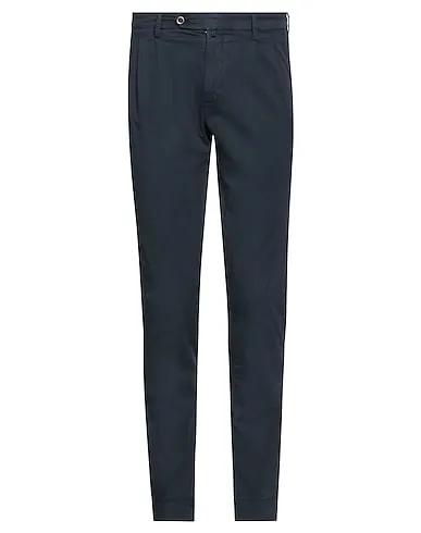 Midnight blue Plain weave Casual pants