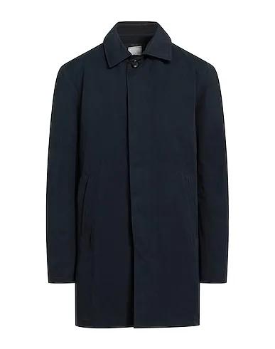 Midnight blue Plain weave Coat