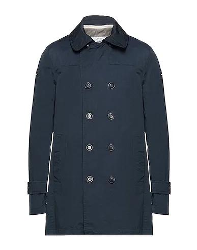 Midnight blue Plain weave Double breasted pea coat