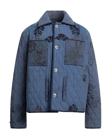 Midnight blue Plain weave Jacket