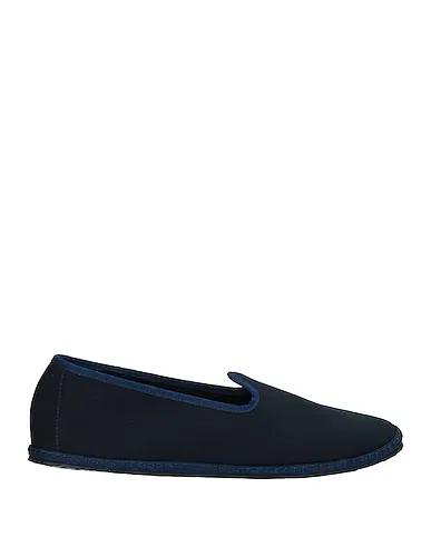 Midnight blue Plain weave Loafers