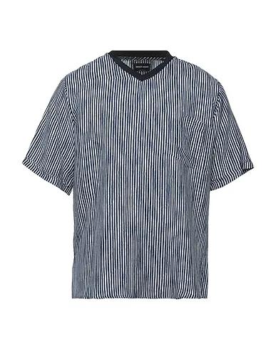 Midnight blue Plain weave Oversize-T-Shirt