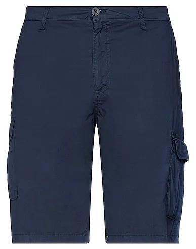 Midnight blue Plain weave Shorts & Bermuda