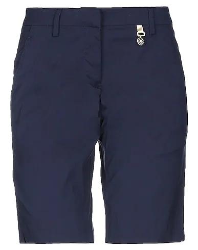 Midnight blue Poplin Shorts & Bermuda