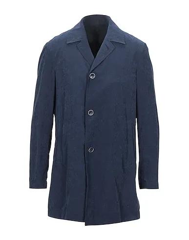 Midnight blue Satin Full-length jacket